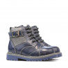 Małe dziecięce buty 21c indigo kombinowane