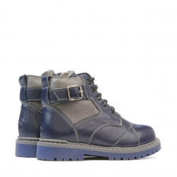 Małe dziecięce buty 21c indigo kombinowane