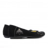 Dziecięce buty 117 czarny welur