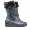 Buty dziecięce 24c indygo kombinowane