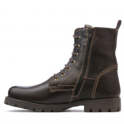 Buty męskie 498 brązowe