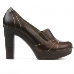 Damskie buty casual 176 kawa