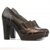 Damskie buty casual 176 kawa