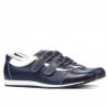 Damskie buty sportowe 194 indygo+białe