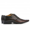 Eleganckie buty męskie 798 bordo