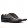 Eleganckie buty męskie 798 bordo