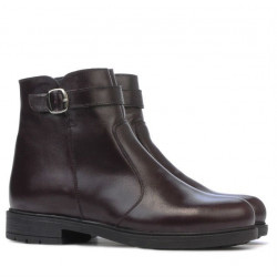 Damskie botki 3318 bordo