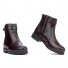 Damskie botki 3318 bordo