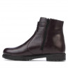Damskie botki 3318 bordo