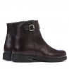 Damskie botki 3318 bordo