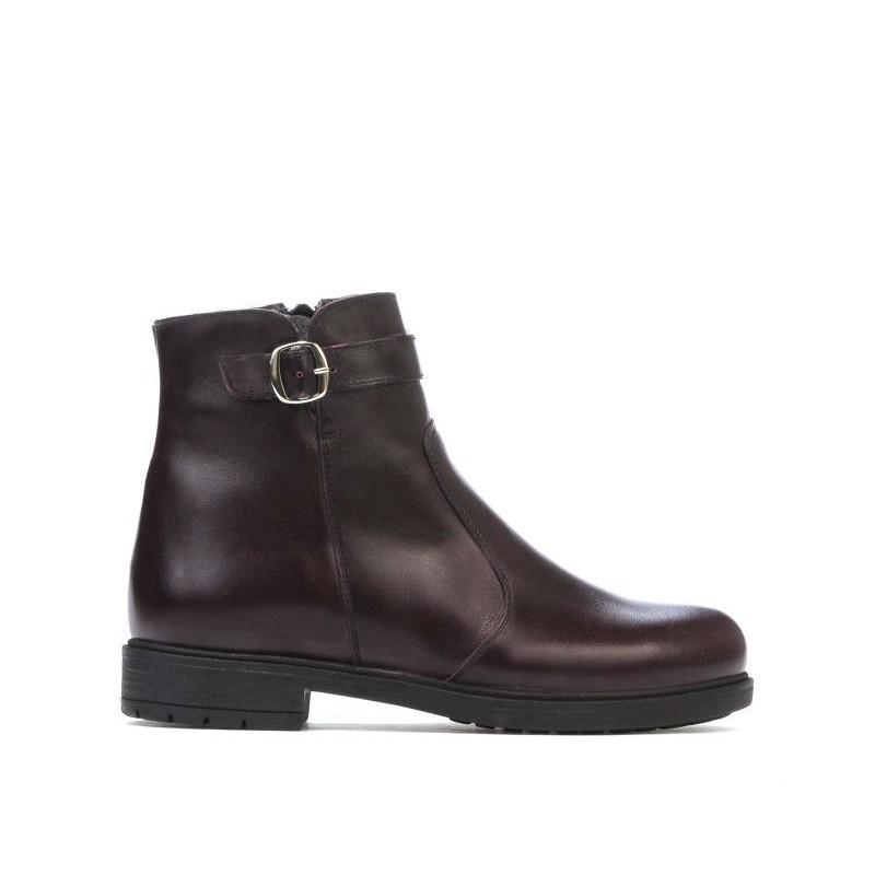 Damskie botki 3318 bordo