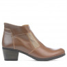 Damskie botki 3267 cappuccino