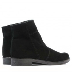 Buty młodzieżowe 452 czarny welur