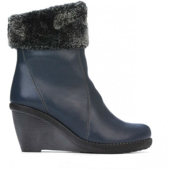 Damskie botki 3254 indygo