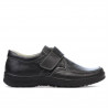 Buty casual męskie 751 biz czarne