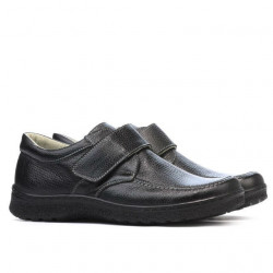 Buty casual męskie 751 biz czarne