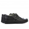Buty casual męskie 751 biz czarne