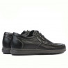 Buty casual męskie 754 biz czarne