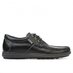 Czarne buty casual męskie 754