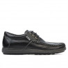 Czarne buty casual męskie 754
