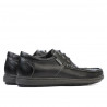 Czarne buty casual męskie 754