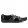 Buty sportowe męskie 748 czarno kombinowane