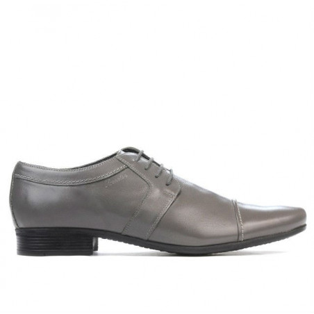 Eleganckie buty męskie 742 szare