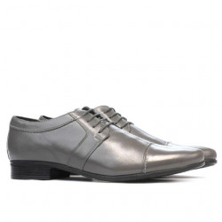 Eleganckie buty męskie 742 szare