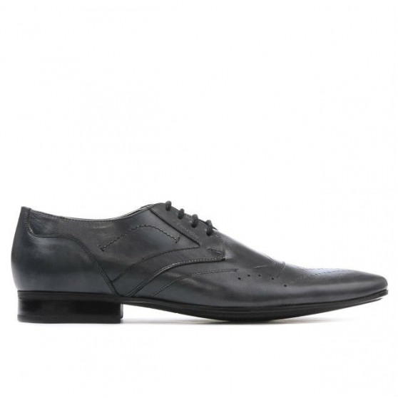 Eleganckie buty męskie 800 szare