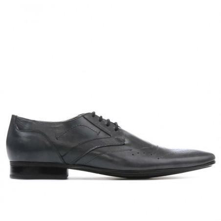 Eleganckie buty męskie 800 szare