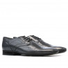 Eleganckie buty męskie 800 szare