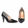 Eleganckie damskie buty 1231 czarny lakier