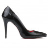 Eleganckie buty damskie 1230 lakier czarny