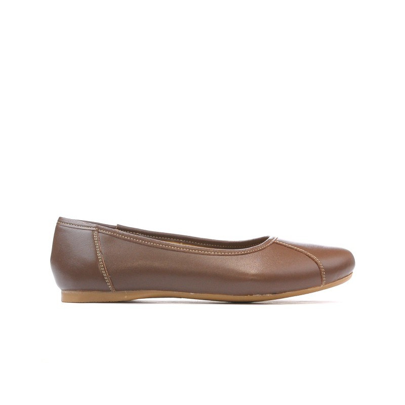 Damskie baleriny 183 cappuccino