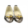 Damskie buty casual 639 lakierowany miedziany