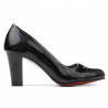 Eleganckie buty damskie 1213 czarny lakierowany