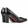 Eleganckie buty damskie 1213 czarny lakierowany