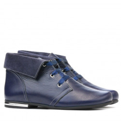Damskie botki 3282 indygo