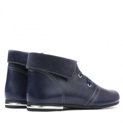 Damskie botki 3282 indygo