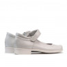 Dziecięce buty 121 lakier białe