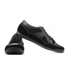 Męskie buty sportowe 716 czarny welur+czarny lakier