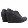 Buty casual damskie 609 tuxon czarne