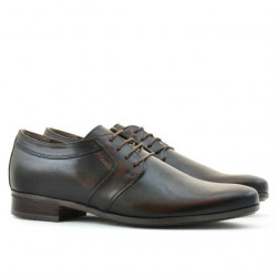 Eleganckie buty męskie 743 a brązowy