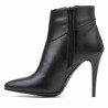 Damskie botki 1154 czarne