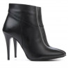 Damskie botki 1154 czarne