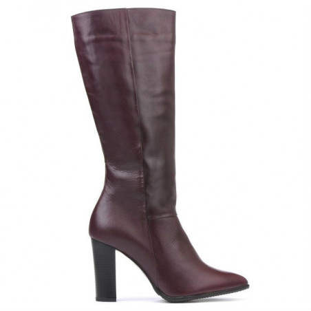 Damskie kozaki 1158-1 bordo