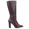 Damskie kozaki 1158-1 bordo