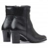 Damskie botki 1150 czarne