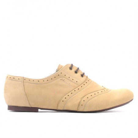 Damskie buty casual 186 bufo piasek