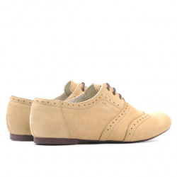 Damskie buty casual 186 bufo piasek
